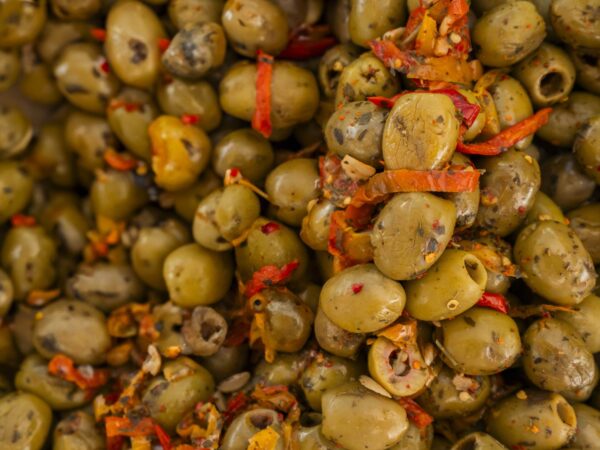 Olive verdi denocciolate alla contadina